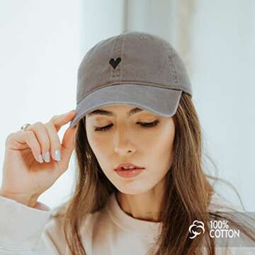 Atticus Poetry Hat - Adjustable Unisex 100% Cotton Cap