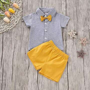 Toddler Baby Girls Boys Twins Clothes Brother Sister Matching Outfits Short Sleeve Tops+Shorts Outfi...