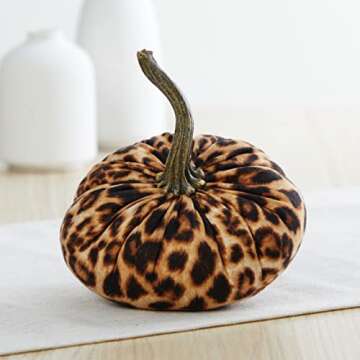 Set of 4 Small Velvet Pumpkins, Handmade Home Decor, Holiday Mantle Decor, Fall Halloween Thanksgivi...