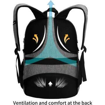 Travel Laptop Backpack with USB Charging Port
