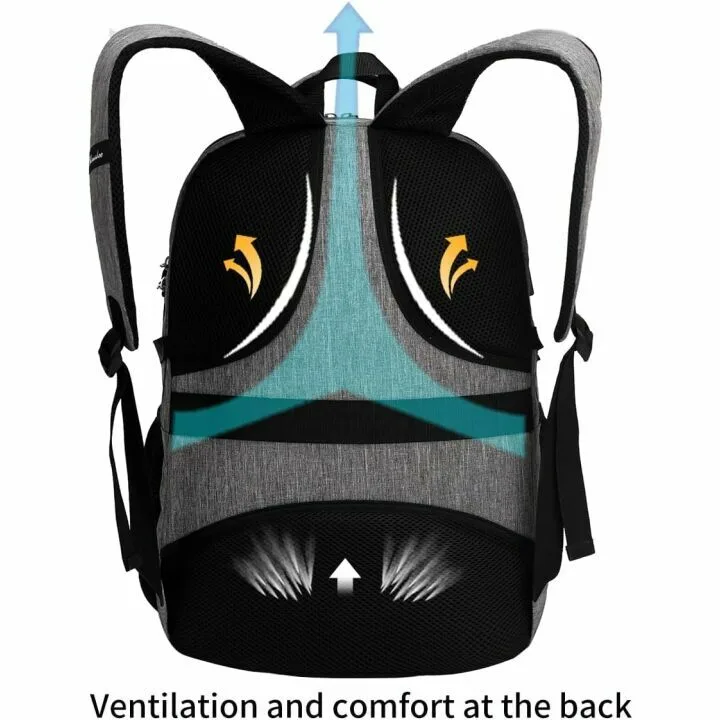 Travel Laptop Backpack with USB Charging Port