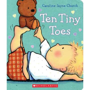 Ten Tiny Toes Interactive Baby Book