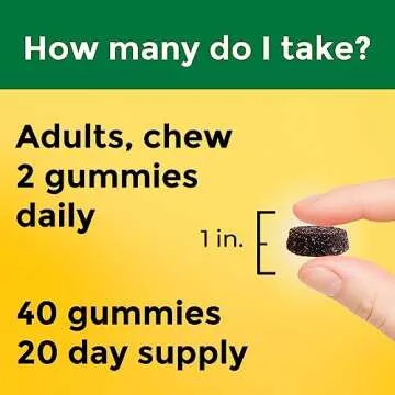 Nature Made Magnesium Glycinate Gummies for Heart and Muscle Health