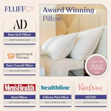 FluffCo Zen Pillow Luxury Hotel-Quality Standard/Queen