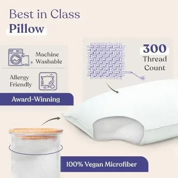 FluffCo Zen Pillow Luxury Hotel-Quality Standard/Queen