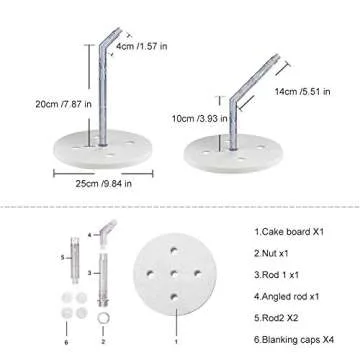 Anti-Gravity Cake Stand for Creative Decorating Fun