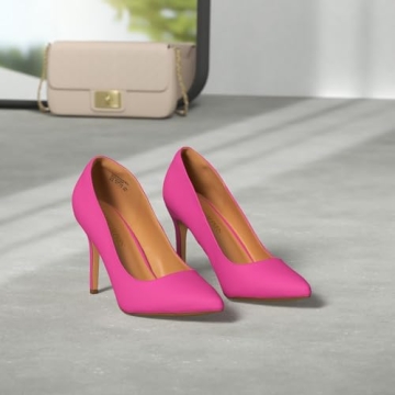 DREAM PAIRS Stunning Pointed Toe High Heels for Women