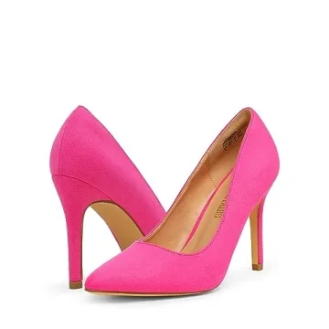 DREAM PAIRS Stunning Pointed Toe High Heels for Women
