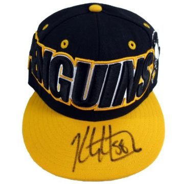 Kris Letang Autographed Pittsburgh Penguins Mitchell & Ness Fitted Hat - JSA Witness COA