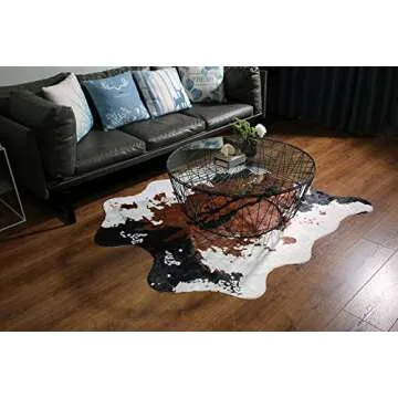 MustMat Cow Print Rug for Stylish Home Decor