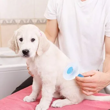 Depets Self Cleaning Slicker Brush for Dogs and Cats