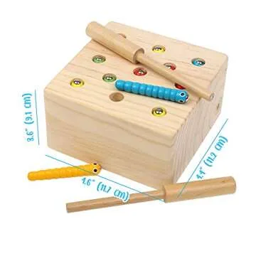 Boxiki Kids Wooden Montessori Toy for Kids and Toddlers