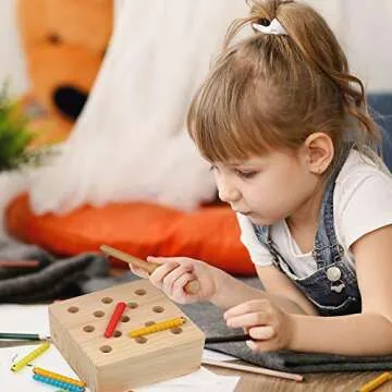 Boxiki Kids Wooden Montessori Toy for Kids and Toddlers