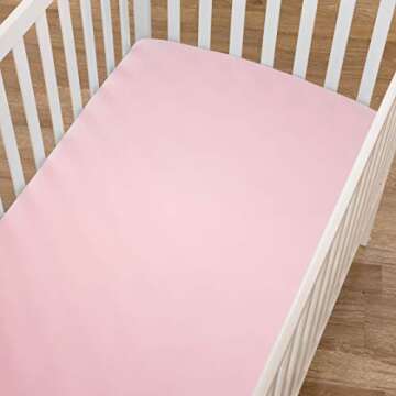 Soft Breathable 100% Cotton Crib Sheets for Babies