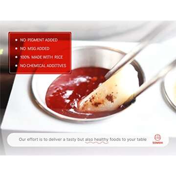 Somshi Korean Tteokbokki Rice Cake Sticks Gluten-Free & Vegan