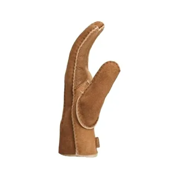 UGG Men's Contrast Sheepskin Gloves - Warm & Stylish