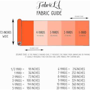 FabricLA Acrylic Felt Fabric for Crafts and DIY Projects