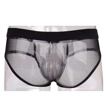 Evankin Men's Mesh Boxer Briefs - Sexy & Comfortable Underwear