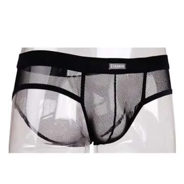 Evankin Men's Mesh Boxer Briefs - Sexy & Comfortable Underwear
