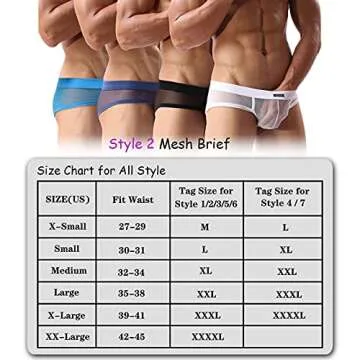 Evankin Men's Mesh Boxer Briefs - Sexy & Comfortable Underwear