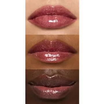 e.l.f. Glow Reviver Lip Oil, Nourishing and Hydrating with High-Shine Glimmer Finish & Sheer Wash Of Color, Minty Scent, Non-Sticky, Vegan & Cruelty-free, Divine Wine