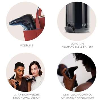 Temptu Airbrush Complexion Kit, Light/Medium, 12 Count (pack of 1 )