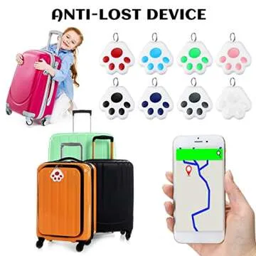 Konohan Cute Pet Keychains for Dogs and Cats Safety