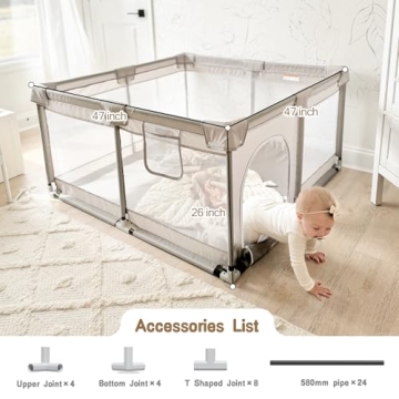 Durable Baby Playpen for Toddlers Perfect for Apartments