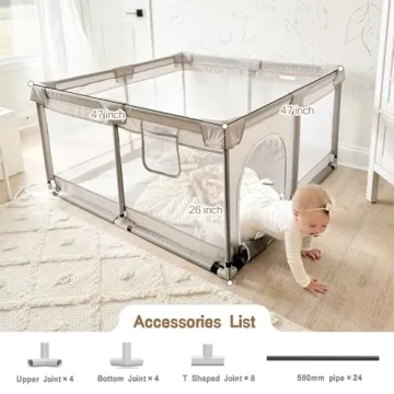 Durable Baby Playpen for Toddlers Perfect for Apartments