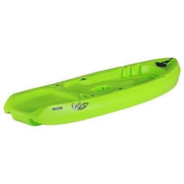 Lifetime Dash 66 Youth Kayak (Paddle Included), Lime Green