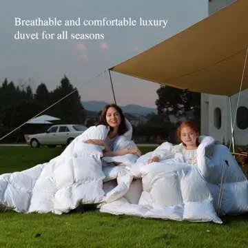 BHZ California King Down Comforter for Any Season