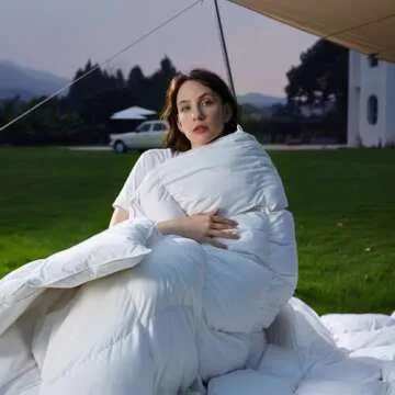 BHZ California King Down Comforter for Any Season