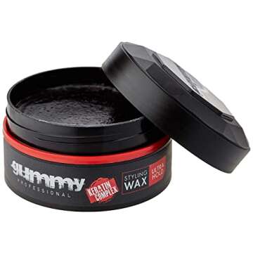 Gummy Ultra Hold Hair Styling Wax 150ml - 5.07 Fl Oz (Pack of 1) Ultra Hold