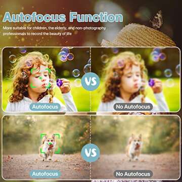 Digital Baby Camera for Kids Teens Boys Girls Adults,1080P 48MP Kids Camera with 32GB SD Card,2.4 Inch Kids Digital Camera with 16X Digital Zoom, Compact Mini Camera (Black)