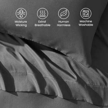 Cooling Bed Sheets Set - Ultimate Comfort & Care