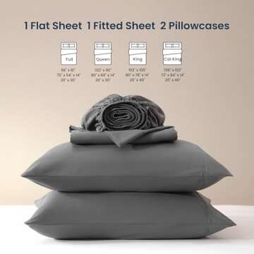 Cooling Bed Sheets Set - Ultimate Comfort & Care