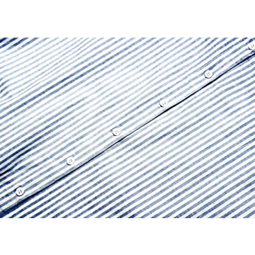 utcoco Striped Long Sleeve Cotton Maxi Dress for Women