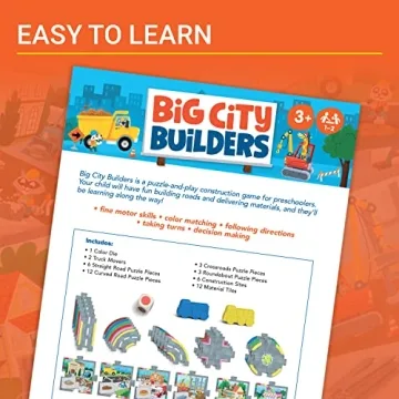 Ravensburger Big City Builders Educational Game for Ages 3+
