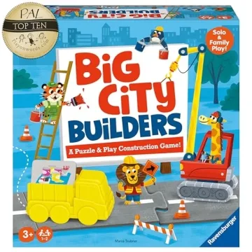 Ravensburger Big City Builders Educational Game for Ages 3+