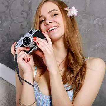 yuntop 5PCS Wrist lanyard, 8.8 inch Hand Wrist Strap Lanyard, Adjustable Nylon Wristlet Straps for Cell Phone, Camera, GoPro, PSP, USB Flash Drives, Flashlight (Black)