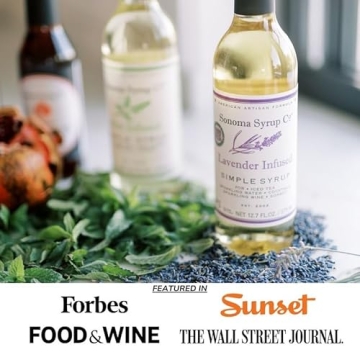 Sonoma Syrup Co Lavender Infused Simple Syrup 12.7 oz