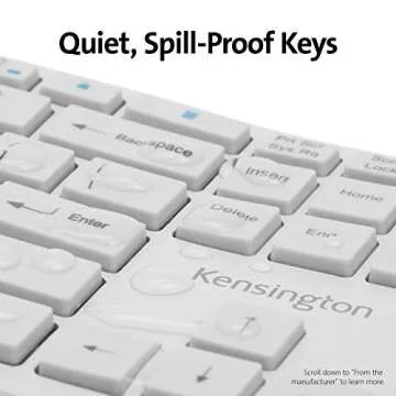 Kensington Pro Fit Ergonomic Wireless Keyboard Grey