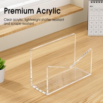 KTRIO Acrylic Mail Holder for Beautiful Organization