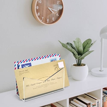 KTRIO Acrylic Mail Holder for Beautiful Organization