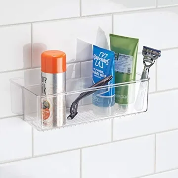 iDesign AFFIXX Plastic Wall Mount Organizer for All Spaces