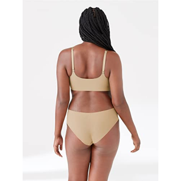 True & Co Ultra Soft Wire-Free Convertible Strap Bra