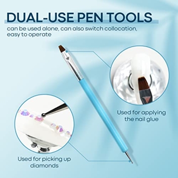 Modelones Rhinestone Glue Kit for Stunning Nail Art