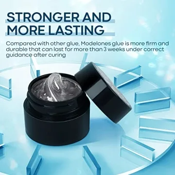 Modelones Rhinestone Glue Kit for Stunning Nail Art