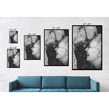 Personalized Canvas Vintage Street Sign For Couples, Crossroads Street Sign Best Gift For Сouple, Custom Name And Date Vintage Street Sign Canvas Poster Print, Wedding Street Art Canvas Or Poster #1