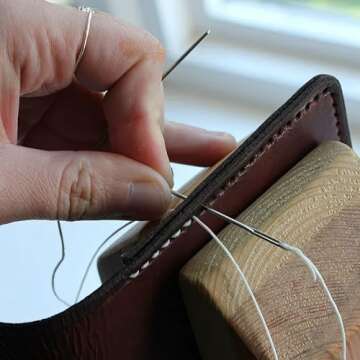 Lineco Book Binding Stainless Steel Needles, Ideally for Sewing Books and Slightly Blunt Point to Reduce Snagging, Perfect Length (Pack of 1)